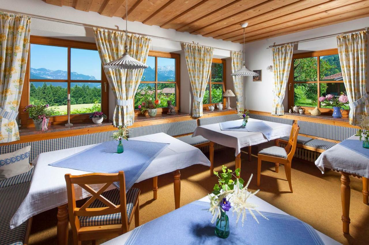 Pension Waldklause, Doppelzimmer Mit Balkon, Dusche, Wc Königssee Εξωτερικό φωτογραφία