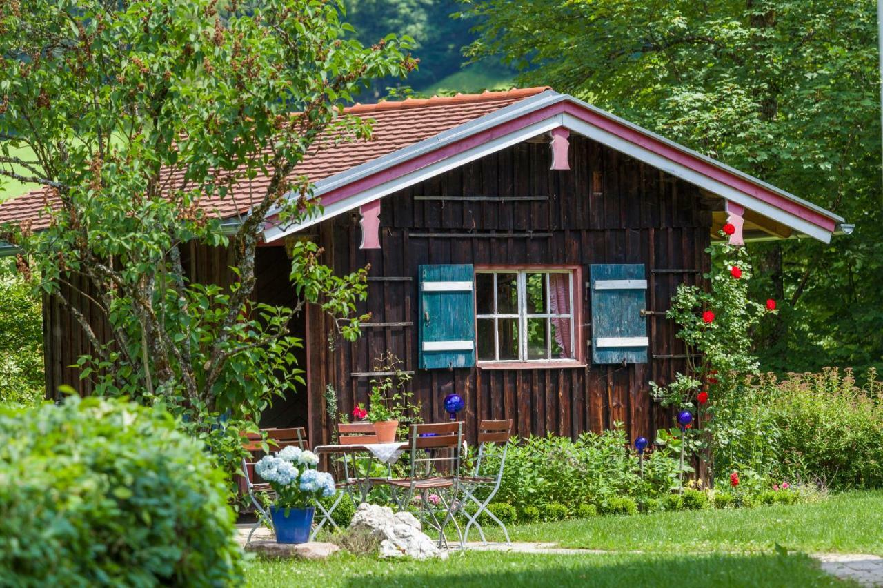 Pension Waldklause, Doppelzimmer Mit Balkon, Dusche, Wc Königssee Εξωτερικό φωτογραφία